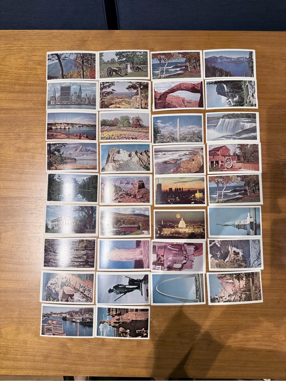 Lot of 35 Vintage 1969 American Oil Co
Postcards Unused, see #2 pic makes 35